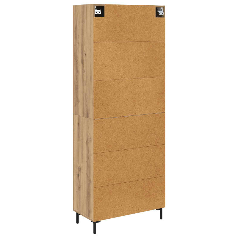 Highboard Dąb rzemieślniczy 69,5 x 34 x 180 cm