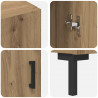 Highboard Dąb rzemieślniczy 69,5 x 34 x 180 cm