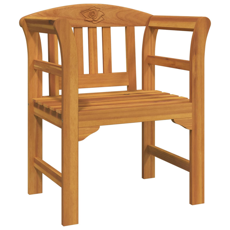 Zestaw lounge Róża ogrodowa 4 pcs Lite Drewno Akacji
