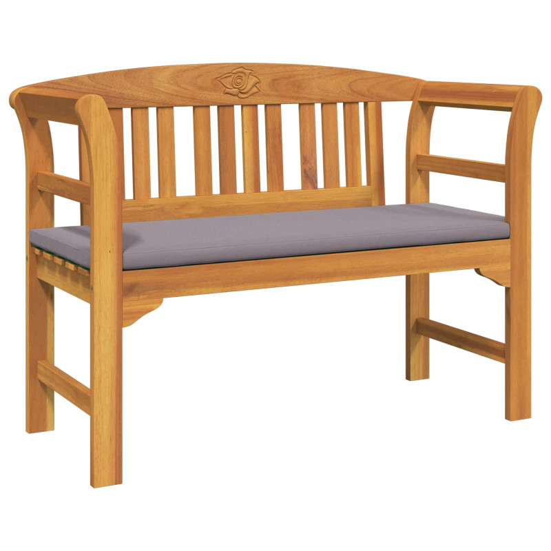 Zestaw lounge Róża ogrodowa z poduszką 4 pcs Lite Drewno Akacji