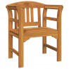 Zestaw lounge Róża ogrodowa 3 pcs Lite Drewno Akacji