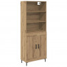 Highboard Dąb rzemieślniczy 69,5 x 34 x 180 cm