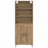 Highboard Dąb rzemieślniczy 69,5 x 34 x 180 cm
