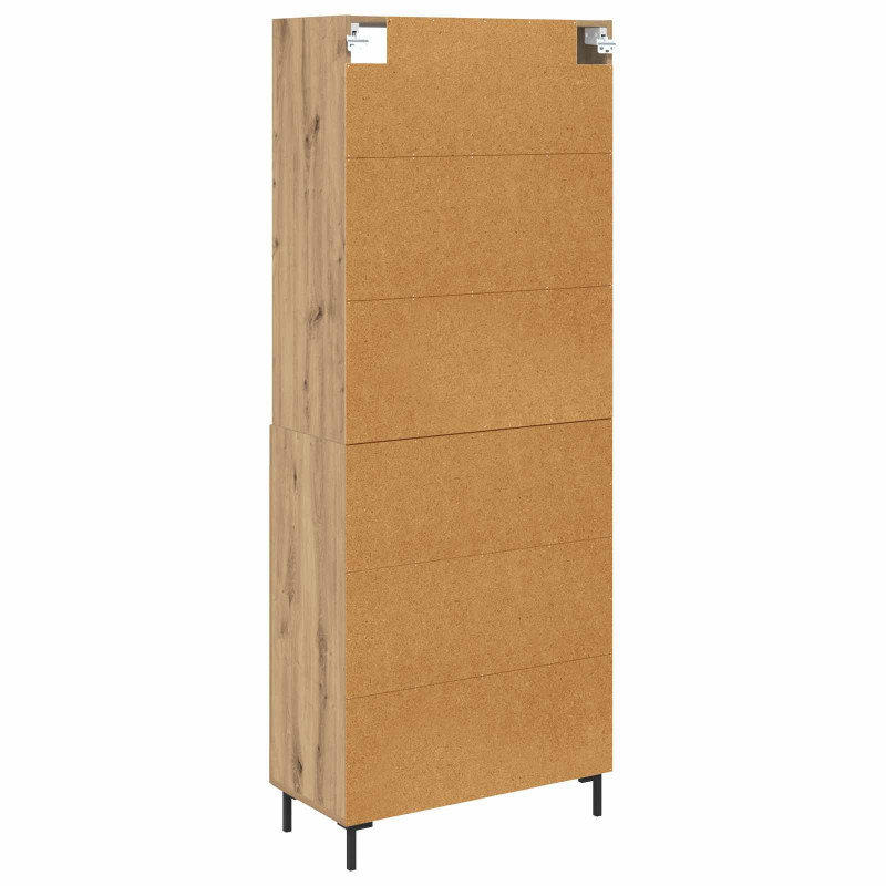 Highboard Dąb rzemieślniczy 69,5 x 34 x 180 cm