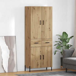 Highboard z szufladą Dąb rzemieślniczy 69,5 x 34 x 180 cm