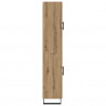 Highboard 2 pcs Dąb rzemieślniczy Materiał drewnopochodny