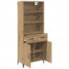 Highboard z szufladą Dąb rzemieślniczy 69,5 x 34 x 180 cm