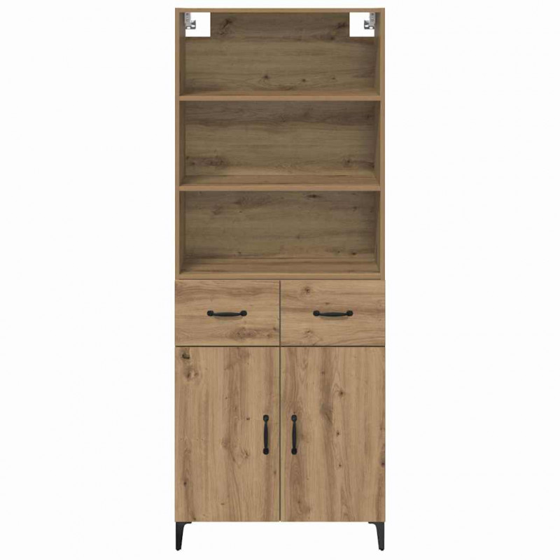 Highboard z szufladą Dąb rzemieślniczy 69,5 x 34 x 180 cm