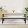 Stół jadalny Naturalny 200 x 100 x 75 cm Lite drewno sosnowe