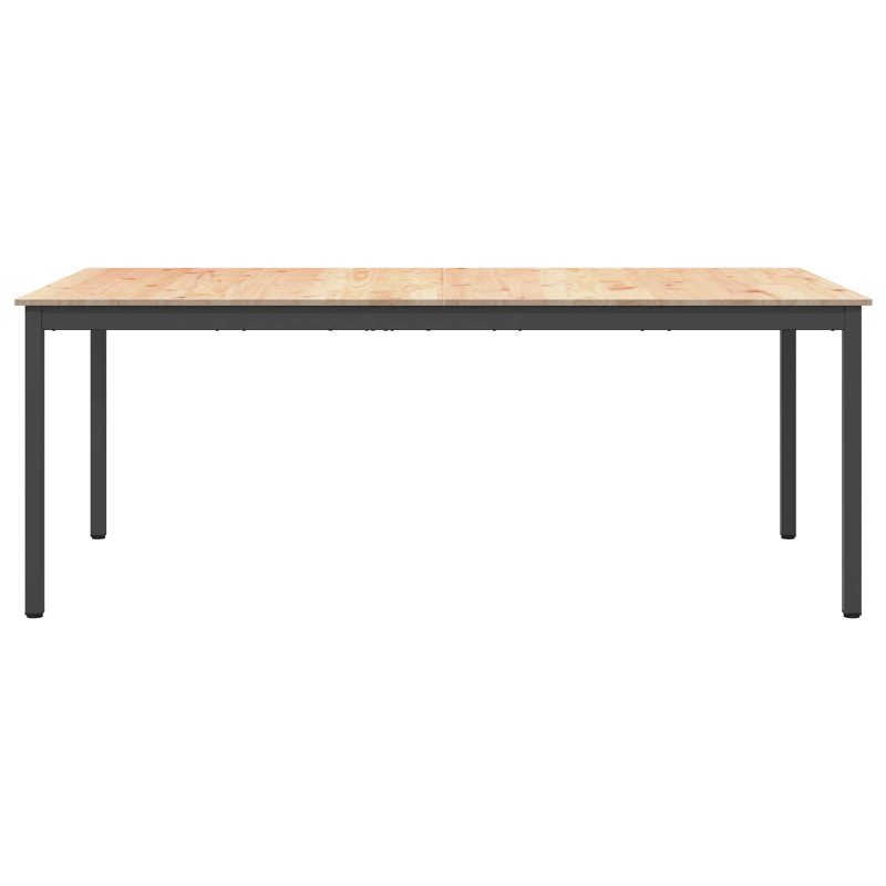 Stół jadalny Naturalny 200 x 100 x 75 cm Lite drewno sosnowe