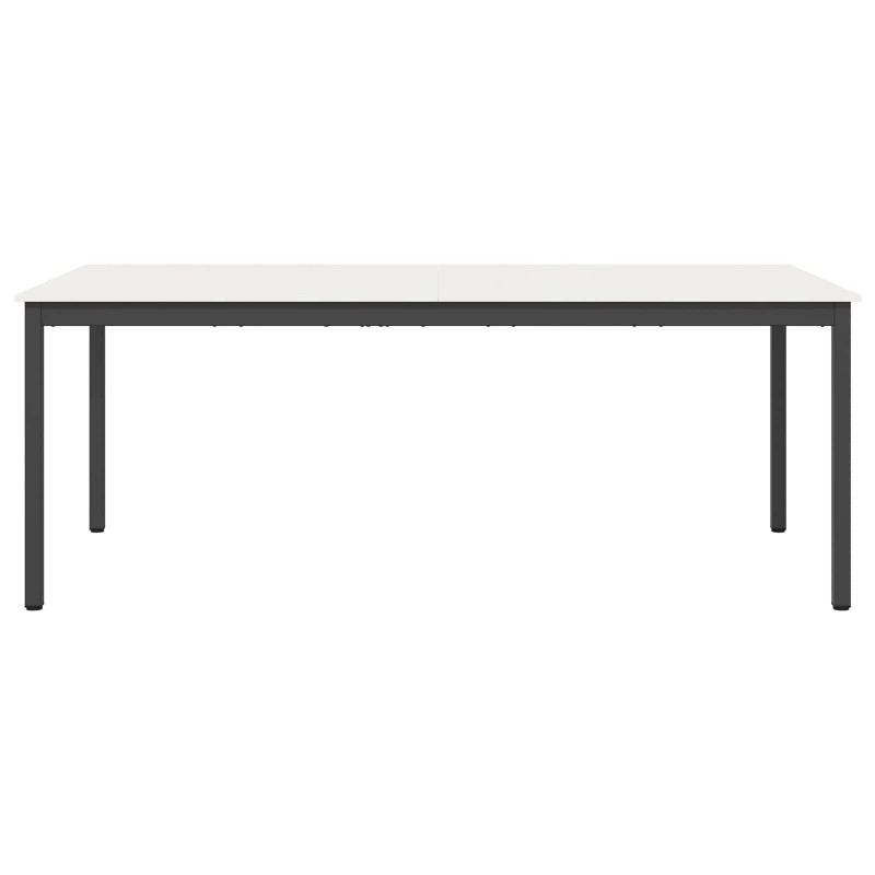 Stół jadalny Biały 200 x 100 x 75 cm Lite drewno sosnowe