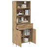 Highboard z szufladą Dąb rzemieślniczy 69,5 x 34 x 180 cm