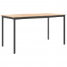 Stół barowy Naturalny 200 x 100 x 105 cm Lite drewno sosnowe