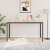 Stół barowy Naturalny 200 x 100 x 105 cm Lite drewno sosnowe