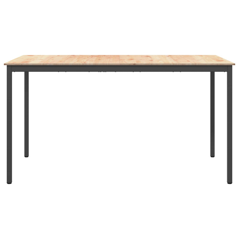 Stół barowy Naturalny 200 x 100 x 105 cm Lite drewno sosnowe