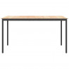 Stół barowy Naturalny 200 x 100 x 105 cm Lite drewno sosnowe