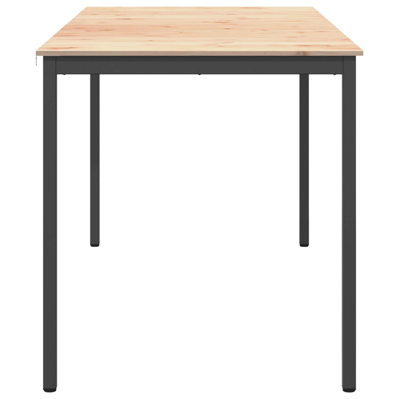 Stół barowy Naturalny 200 x 100 x 105 cm Lite drewno sosnowe