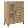 Highboard z szufladą Dąb rzemieślniczy 69,5 x 34 x 180 cm