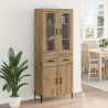 Highboard z szufladą Dąb rzemieślniczy 69,5 x 34 x 180 cm