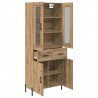 Highboard z szufladą Dąb rzemieślniczy 69,5 x 34 x 180 cm