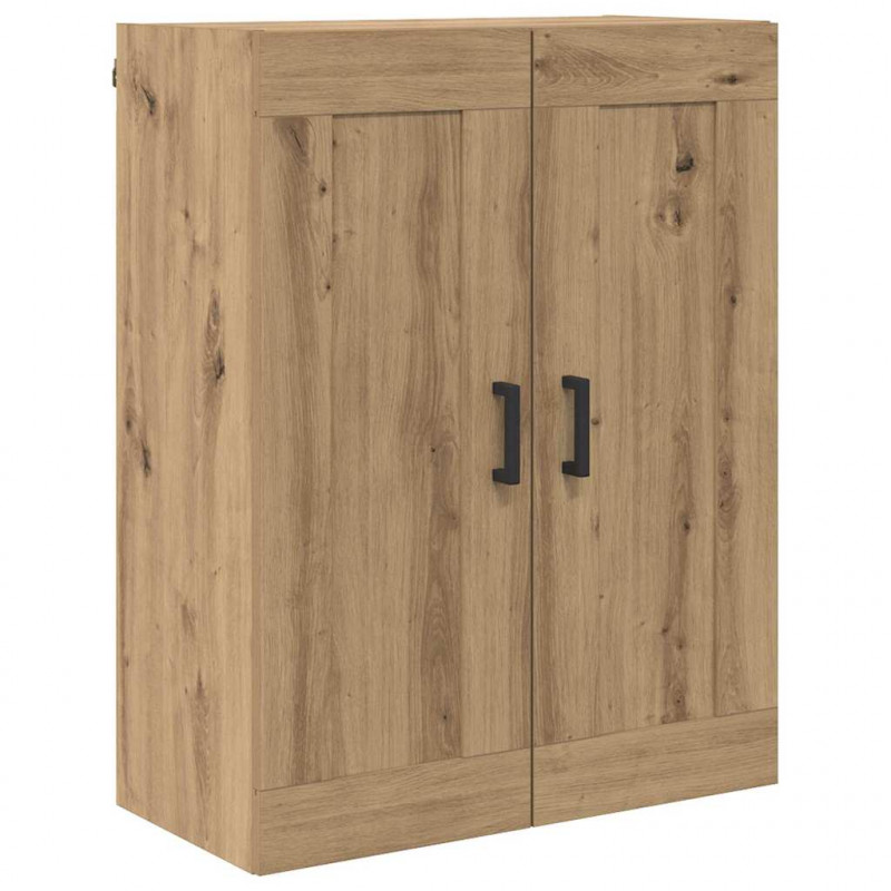 Highboard 2 pcs Dąb rzemieślniczy Materiał drewnopochodny