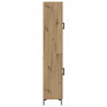 Highboard 2 pcs Dąb rzemieślniczy Materiał drewnopochodny