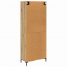 Highboard 2 pcs Dąb rzemieślniczy Materiał drewnopochodny