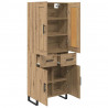 Highboard z szufladą Dąb rzemieślniczy 69,5 x 34 x 180 cm