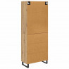 Highboard z szufladą Dąb rzemieślniczy 69,5 x 34 x 180 cm