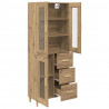 Highboard z szufladą Dąb rzemieślniczy 69,5 x 34 x 180 cm