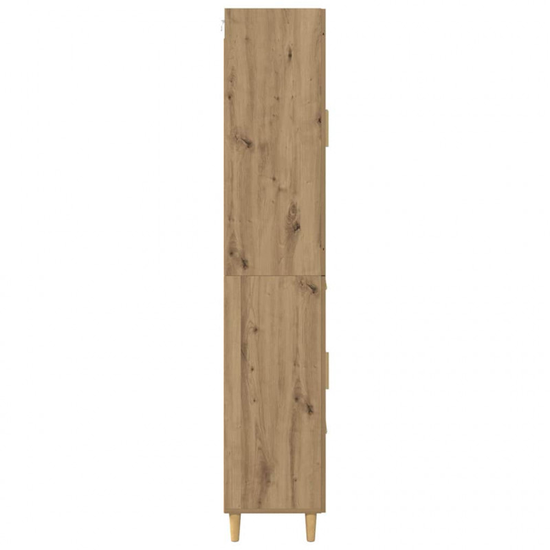 Highboard z szufladą Dąb rzemieślniczy 69,5 x 34 x 180 cm