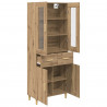 Highboard z szufladą Dąb rzemieślniczy 69,5 x 34 x 180 cm