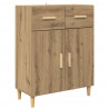 Highboard z szufladą Dąb rzemieślniczy 69,5 x 34 x 180 cm