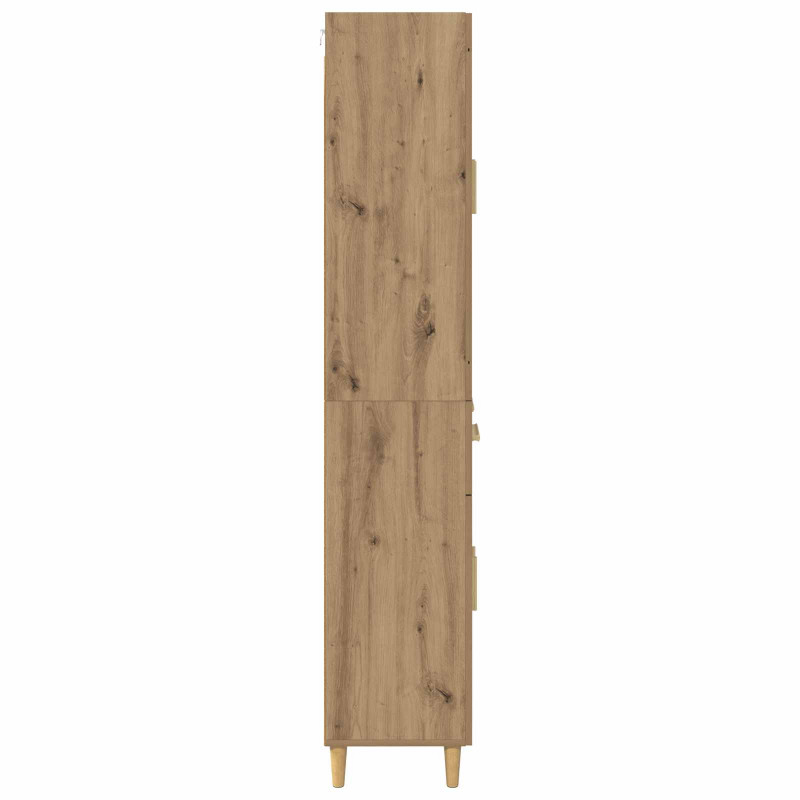 Highboard z szufladą Dąb rzemieślniczy 69,5 x 34 x 180 cm