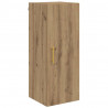 Highboard 2 pcs Dąb rzemieślniczy Materiał drewnopochodny