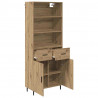 Highboard z szufladą Dąb rzemieślniczy 69,5 x 34 x 180 cm