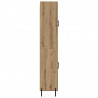 Highboard 2 pcs Dąb rzemieślniczy Materiał drewnopochodny