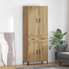 Highboard z szufladą Dąb rzemieślniczy 69,5 x 34 x 180 cm