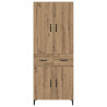 Highboard z szufladą Dąb rzemieślniczy 69,5 x 34 x 180 cm