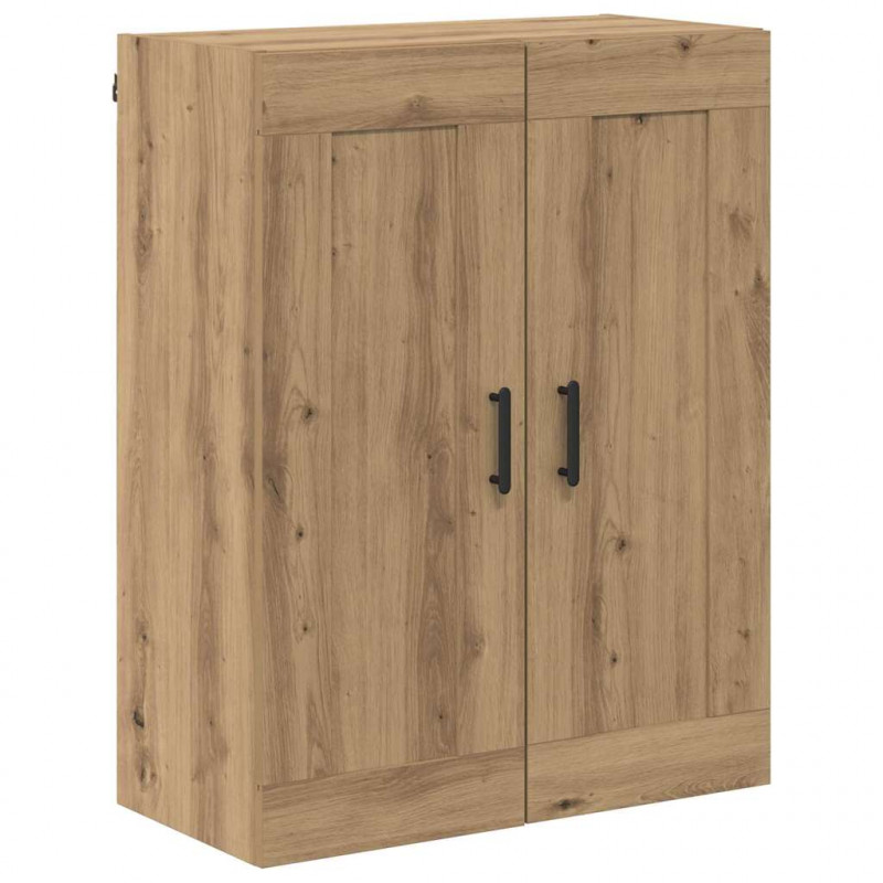 Highboard 2 pcs Dąb rzemieślniczy Materiał drewnopochodny