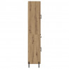 Highboard 2 pcs Dąb rzemieślniczy Materiał drewnopochodny