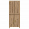 Highboard Dąb rzemieślniczy 69,5 x 34 x 180 cm