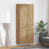 Highboard z szufladą Dąb rzemieślniczy 69,5 x 34 x 180 cm