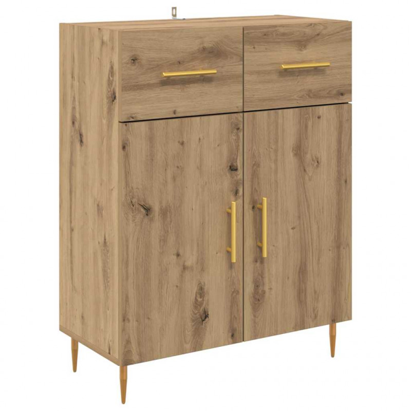 Highboard z szufladą Dąb rzemieślniczy 69,5 x 34 x 180 cm