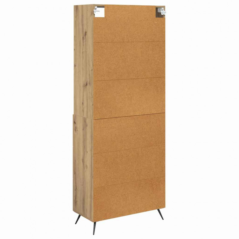 Highboard z szufladą Dąb rzemieślniczy 69,5 x 34 x 180 cm