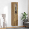 Highboard 2 pcs Dąb rzemieślniczy Materiał drewnopochodny