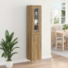 Highboard 2 pcs Dąb rzemieślniczy Materiał drewnopochodny