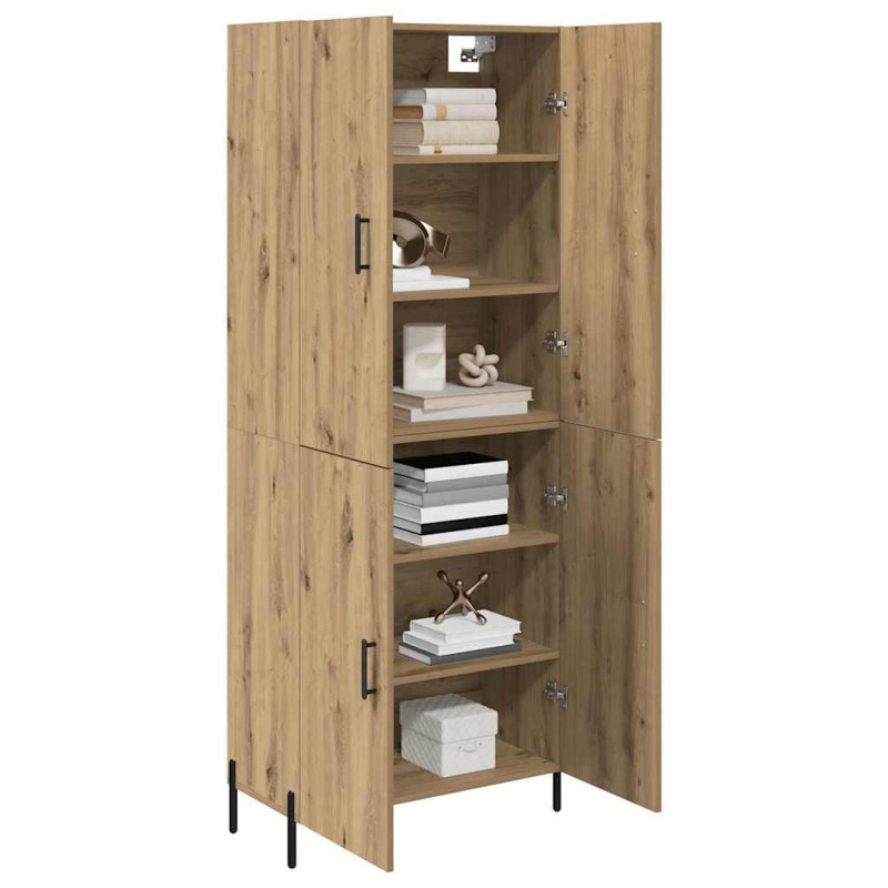 Highboard Dąb rzemieślniczy 69,5 x 34 x 180 cm