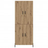 Highboard Dąb rzemieślniczy 69,5 x 34 x 180 cm