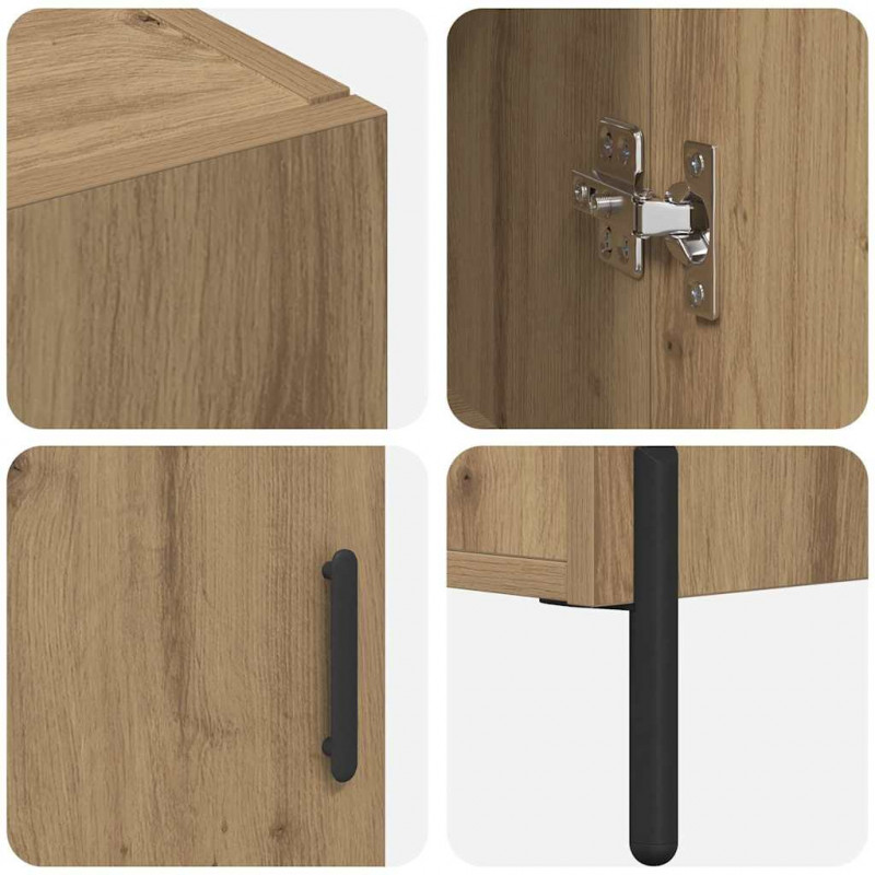 Highboard Dąb rzemieślniczy 69,5 x 34 x 180 cm